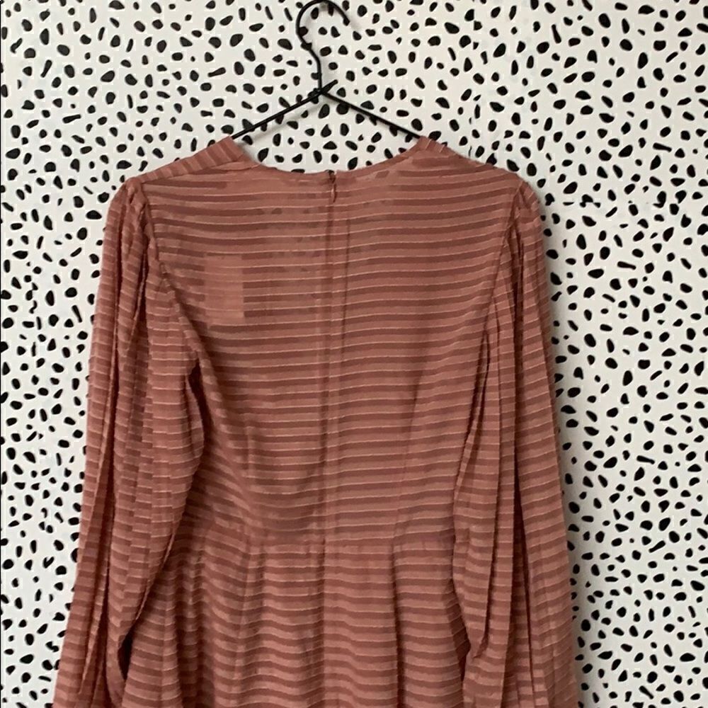 Keepsake The Label Waterfall Rosewood Dress- worn once - Picture 7 of 7